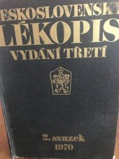 kniha Československý lékopis sv. 2 (ČsL 3), Avicenum 1970