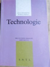 kniha Technologie Učebnice pro 4. roč. stud. oboru SPŠ Oděvnictví, SNTL 1991