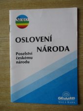 kniha Oslovení národa poselství českému národu, Gemma 1990