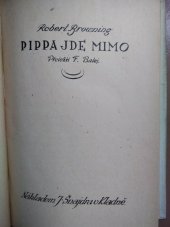 kniha Pippa jde mimo, J. Šnajdr 1919