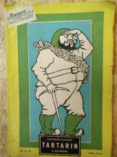 kniha Tartarin v Alpách humoristický román, Práce 1951