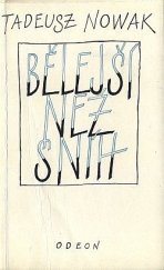 kniha Bělejší než sníh [výbor z pezie], Odeon 1983