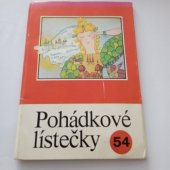 kniha Pohádkové lístečky 54 Soubor osmi lid. pohádek., Panorama 1986