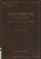 kniha Nejužitečnější léky a symptomy homeopatické materie mediky, Alternativa 2007