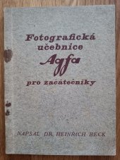 kniha Fotografická učebnice Agfa pro začátečníky, s.n. 
