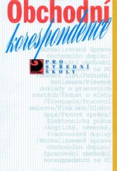 kniha Obchodní korespondence 2 pro obchodní akademie a obchodní školy, Fortuna 1996