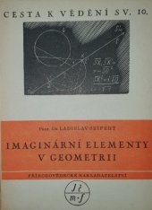 kniha Imaginární elementy v geometrii, Přírodovědecké nakladatelství 1950