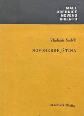 kniha Novohebrejština, Academia 1970