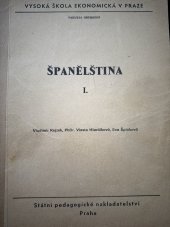 kniha Španělština I, SPN 1987