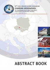 kniha Changing geographies Abstract Book (konference Litomyšl), Nakladatelství P3K 2015