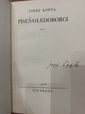 kniha Píseň o ledoborci, Čin 1928