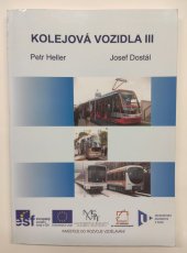 kniha Kolejová vozidla III, Západočeská univerzita v Plzni 2011