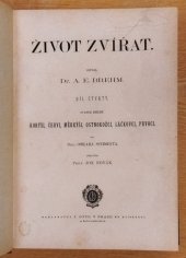 kniha Život zvířat Díl 4. - Sv. 2. - Korýši, červi, měkkýši, ostnokožci, láčkovci, prvoci, J. Otto 1896