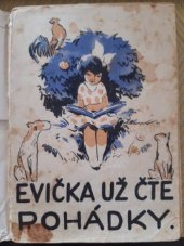 kniha Evička už čte pohádky, Školní nakladatelství 1942