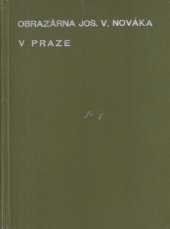 kniha Obrazárna Jos. V. Nováka, T. von Frimmel 1899