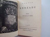 kniha Enneady, Bohuslav Hendrich 1938