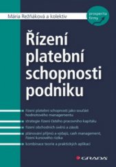 kniha Řízení platební schopnosti podniku, Grada 2010