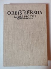 kniha Orbis pictus  přetisk vydání z roku 1685, Albatros 1989