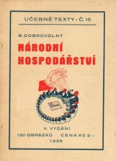 kniha Národní hospodářství, s.n. 1939