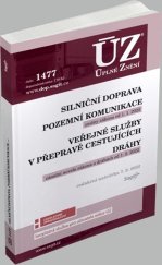 kniha ÚZ 1477 Silniční doprava, Sagit 2022