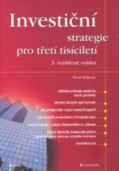 kniha Investiční strategie pro třetí tisíciletí, Grada 2003