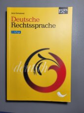 kniha Deutsche Retchtssprache, Leges 2021