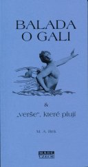 kniha Balada o Gali a „verše“ které plují, Mare-Czech 2020