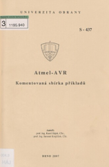 kniha Atmel-AVR - komentovaná sbírka příkladů, Univerzita obrany 2007