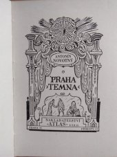 kniha Praha "Temna", Atlas 1946