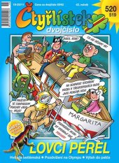 kniha Čtyřlístek 519, 520 - Lovci perel - Hvězda betlemská-Pozdvižení na Olympu-Výtah do pekla, Čtyřlístek 2011