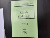 kniha Základy marketingu, Oeconomica 2003