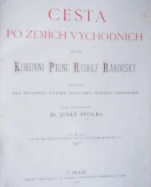 kniha Cesta po zemích východních, J. Otto 1884