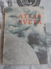 kniha Atlas světa Pomocná kniha pro zákl. devítileté školy, Kartografie 1971