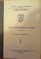 kniha Elektronické měřicí systémy Václav Čtvrtník, Tiskové a propagační středisko VŠSE 1991