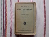 kniha Počátky lučby nerostné, Česká grafická Unie 1930