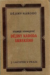 kniha Dějiny národa srbského, Jan Laichter 1920