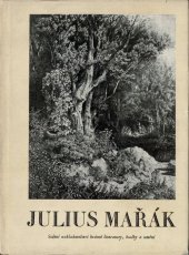 kniha Julius Mařák [obrazová monografie, SNKLHU  1955