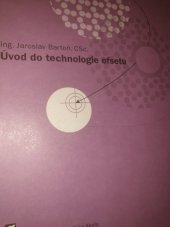 kniha Úvod do technologie ofsetu, Nakladatelství grafické školy 2003