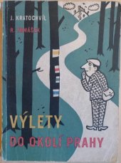 kniha Výlety do okolí Prahy Průvodce, Sportovní a turistické nakladatelství 1961