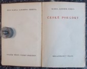 kniha České pohádky, Melantrich 1947