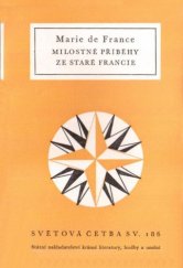 kniha Milostné příběhy ze staré Francie, SNKLHU  1958