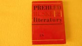 kniha Přehled ruské literatury od nejstarších dob po dnešek, Lidové nakladatelství 1976