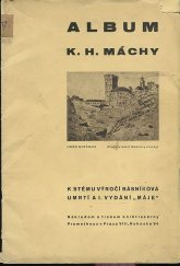 kniha Album Karla Hynka Máchy k stému výročí básníkova úmrtí a I. vydání "Máje" sebral a uspořádal Bohumil Vavroušek, Prometheus 