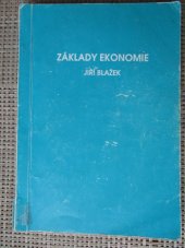 kniha Základy ekonomie, Masarykova univerzita 1993