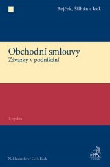 kniha Obchodní smlouvy Závazky v podnikání, C. H. Beck 2015