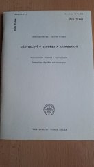 kniha Názvosloví v geodézii a kartografii  Československá státní norma 73 0401, Vydavatelství norem, Praha 10 - Hostivař  1990