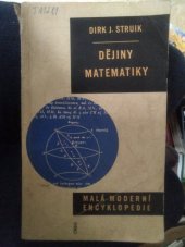 kniha Dějiny matematiky, Orbis 1963
