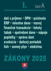 kniha Zákony I A/2025 – daňové zákony, Poradca 2025