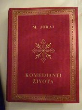 kniha Komedianti života román, Fr. Borový 1925