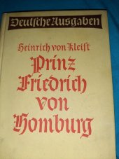 kniha Prinz Friedrich von Homburg, Emil Šolc 1914